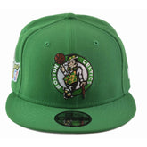 Boston Celtics Leprechaun 2024 NBA Champions Hat – New Era 9FIFTY Snapback